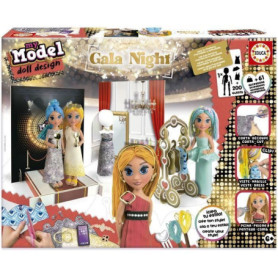 Kit de création de mode - EDUCA - Gala Night - 200 tenues - 1 poupée - Pour enfants a partir de 6 ans Kit de création de mode - EDUCA - Gala Night - 200 tenues - 1 poupée - Pour enfants a partir de 6 ans