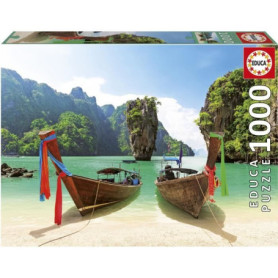 Puzzle  - EDUCA - Île de James Bond Thailande - 1000 pieces Puzzle  - EDUCA - Île de James Bond Thailande - 1000 pieces