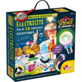 Génius Science - jeu scientifique - l'électricité - 50 expériences - LISCIANI Génius Science - jeu scientifique - l'électricité - 50 expériences - LISCIANI