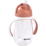 Tasse avec paille - BEABA - 300 ml - Terracotta