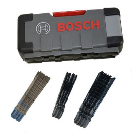 Kit de lames de scie sauteuse - BOSCH - 2607010903 - 30 lames - Bois tendre et métal - Coups courbes et droits Kit de lames de scie sauteuse - BOSCH - 2607010903 - 30 lames - Bois tendre et métal - Coups courbes et droits