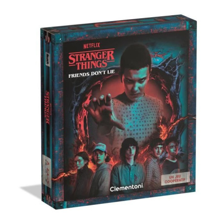 CLEMENTONI - Jeu de société - Stranger Things - Les amis ne mentent jamais