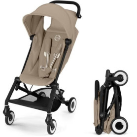 Poussette canne ultra-compacte Agis CYBEX - 5 a 22 kg (6 mois - 4 ans) - poussette légere 6,3 kg - compatible avion - Almond Bei Poussette canne ultra-compacte Agis CYBEX - 5 a 22 kg (6 mois - 4 ans) - poussette légere 6,3 kg - compatible avion - Almond Bei