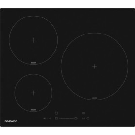 Plaque de cuisson a induction - DAEWOO - 3 foyers - 60 cm - Noir Plaque de cuisson a induction - DAEWOO - 3 foyers - 60 cm - Noir