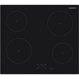 Plaque de cuisson vitrocéramique - DAEWOO - 4 foyers - 60 cm - BH6VTF27BNM - Noir Plaque de cuisson vitrocéramique - DAEWOO - 4 foyers - 60 cm - BH6VTF27BNM - Noir