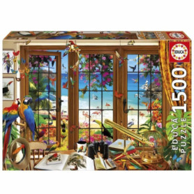 Puzzle - EDUCA - Fenetre de l'Observateur d'Oiseaux - 1500 pieces - 85 x 60 cm - Pour adultes Puzzle - EDUCA - Fenetre de l'Observateur d'Oiseaux - 1500 pieces - 85 x 60 cm - Pour adultes