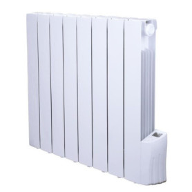 Radiateur électrique a inertie fluide - 1200W - WARM TECH - 230V - Jusqu'a 50m3 - Blanc Radiateur électrique a inertie fluide - 1200W - WARM TECH - 230V - Jusqu'a 50m3 - Blanc