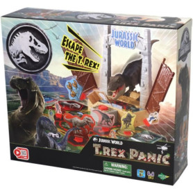 Jeu de société avec figurine T-Rex - EPOCH - Jurassic World T-Rex Escape Jeu de société avec figurine T-Rex - EPOCH - Jurassic World T-Rex Escape