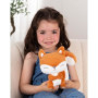 Peluche Ecureuil - GIPSY TOYS - 15 cm Marron roux