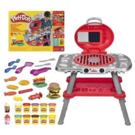 PlayDoh Délices grillés BBQ factice, coffret de pâte a modeler avec sons et lumieres, 17 accessoires, loisirs créatifs, des 3 an PlayDoh Délices grillés BBQ factice, coffret de pâte a modeler avec sons et lumieres, 17 accessoires, loisirs créatifs, des 3 an