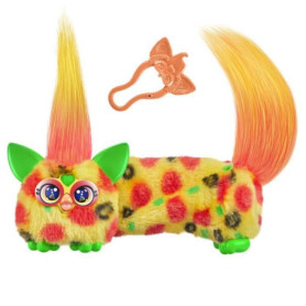 Furby DJ Furblets Pepp-Oh-Roni, Mini peluche électronique, jouet pour enfant, 45 sons et musiques, des 6 ans Furby DJ Furblets Pepp-Oh-Roni, Mini peluche électronique, jouet pour enfant, 45 sons et musiques, des 6 ans