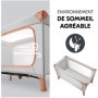 Lit de voyage - HAUCK - DREAM N PLAY PLUS - 60 x 120 cm - Des la naissance - Pliable - Dusty Cork
