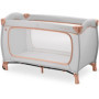 Lit de voyage - HAUCK - SLEEP N PLAY GO PLUS - 60 x 120 cm - Des la naissance - Pliable - Roulettes - Dusty Cork