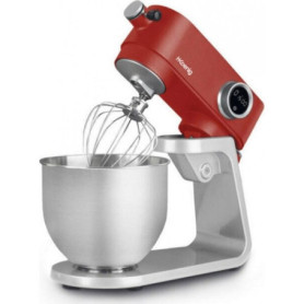 Robot pâtissier - HKoeNIG - KM124 - 5L - 8 vitesses - Rouge mat et argent Robot pâtissier - HKoeNIG - KM124 - 5L - 8 vitesses - Rouge mat et argent