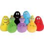 Lot de 7 peluches - BARBAPAPA - JEMINI - 28 cm
