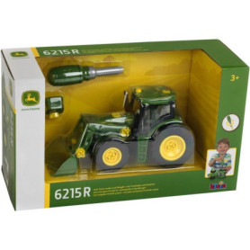 Tracteur a monter John Deere - KLEIN - 3977 - Chargeur frontal, contrepoids d'équilibrage et tournevis - Echelle 1/24e - Des 3 a Tracteur a monter John Deere - KLEIN - 3977 - Chargeur frontal, contrepoids d'équilibrage et tournevis - Echelle 1/24e - Des 3 a