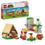 LEGO Super Mario 72040 Campement du Capitaine Toad - Jouet de Construction des 6 ans