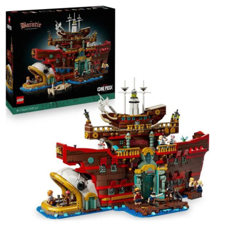 LEGO ONE PIECE 75640 Le Restaurant Flottant Baratie - Set de Construction Anime - Adulte