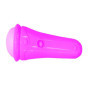Microphone Barbie sur pied ajustable lumineux avec enceinte, 2 Micros et Effets vocaux, Enceinte Bluetooth