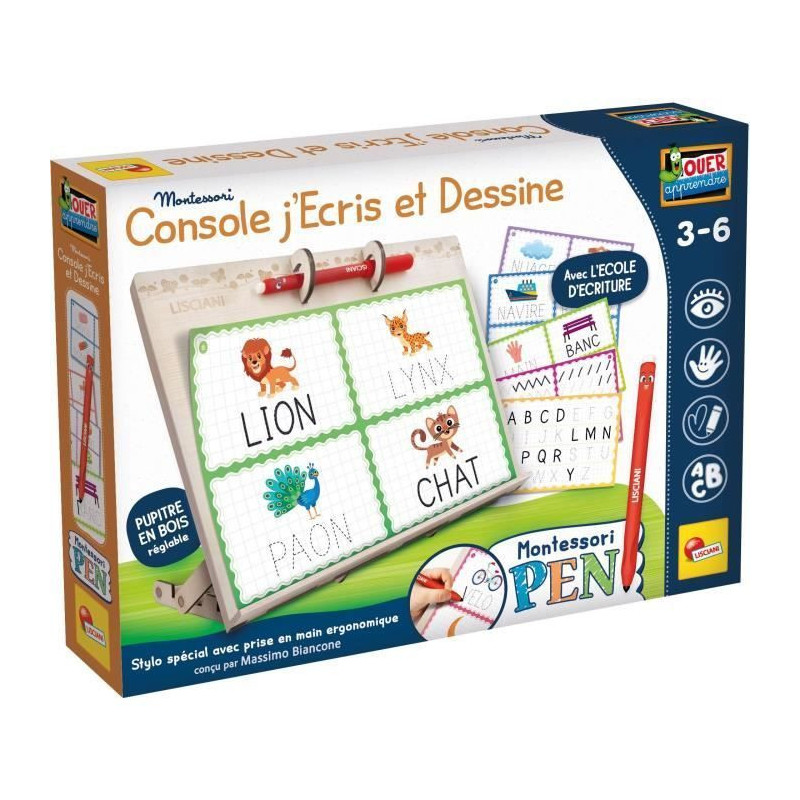 BSM Edufun Montessori Pedagogy – Inclined Work Plan – Best Position for Writing and Drawing – Children's Toy