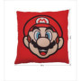 Coussin double face - Carré - MARIO BROS - Mario et Luigi - Microfibre - 40 x 40 cm