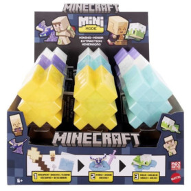 Minecraft-Mini-Tetes Modulables - Assortiment de figurines - Minecraft - HTK99 (modele aléatoire) Minecraft-Mini-Tetes Modulables - Assortiment de figurines - Minecraft - HTK99 (modele aléatoire)