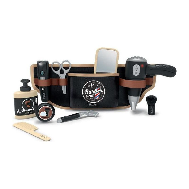 Kit de maquillage pour enfant Smoby BARBER & CUT BELT Noir