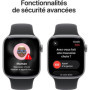 Apple Watch Series 11 GPS + Cellular - 42mm - Boîtier Space Grey Aluminium - Bracelet Black Sport Band - S/M 686,38 €