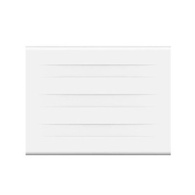 Radiateur électrique fixe a inertie seche - Double coeur de chauffe - 1000 W - OCEANIC - Blanc mat -NF Radiateur électrique fixe a inertie seche - Double coeur de chauffe - 1000 W - OCEANIC - Blanc mat -NF