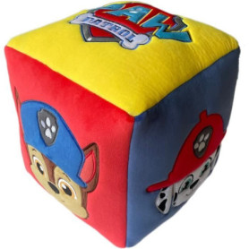 Coussin - Cube - PAT'PATROUILLE - Microfibre - 25 x 25 x 25 cm Coussin - Cube - PAT'PATROUILLE - Microfibre - 25 x 25 x 25 cm