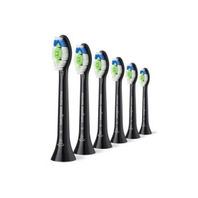 Brossette dentaire Philips Sonicare HX6066/88 Optimal White Tetes de brosse a dents standard - Lot de 6 Brossette dentaire Philips Sonicare HX6066/88 Optimal White Tetes de brosse a dents standard - Lot de 6
