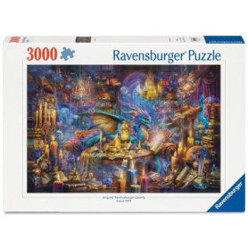 Puzzle 3000 p  La bibliotheque des savoirs enchantés Puzzle 3000 p  La bibliotheque des savoirs enchantés