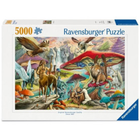 Puzzle 5000 p  Les secrets de la foret Puzzle 5000 p  Les secrets de la foret