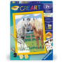 CreArt Kids  18x24cm  Duo chevaux