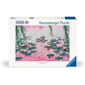 4000 p  Les nénuphars roses 4000 p  Les nénuphars roses
