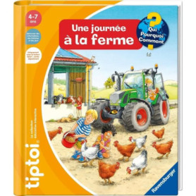 tiptoi, Livre interactif, Une journée a la ferme, 4 ans, 13099014, Ravensburger tiptoi, Livre interactif, Une journée a la ferme, 4 ans, 13099014, Ravensburger
