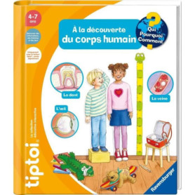 tiptoi, Livre interactif a la découverte du corps humain, 4 ans, 13099016, Ravensburger tiptoi, Livre interactif a la découverte du corps humain, 4 ans, 13099016, Ravensburger