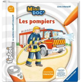tiptoi, Livre interactif, Mini Doc' Les pompiers, 4 ans, 13099023,Ravensburger tiptoi, Livre interactif, Mini Doc' Les pompiers, 4 ans, 13099023,Ravensburger