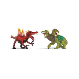 Figurine Saurien de feu vs Lézard de la jungle, Schleich 70834 Gamme Eldrador Creatures Figurine Saurien de feu vs Lézard de la jungle, Schleich 70834 Gamme Eldrador Creatures