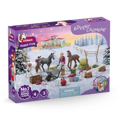 Figurine Calendrier de l'Avent Horse Club, Schleich 99178 Gamme Horse Club