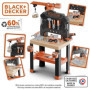 SMOBY - Black+Decker - Etabli Bricolo Builder - 87 Accessoires - Matiere Recyclée - A Partir de 3 Ans - Fabrication Française