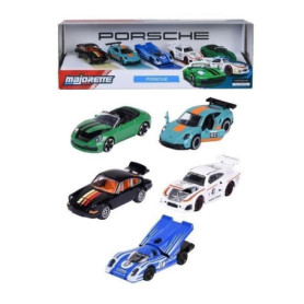 MAJORETTE - Majo Porsche 5 Pcs Giftpack - des 3 ans MAJORETTE - Majo Porsche 5 Pcs Giftpack - des 3 ans