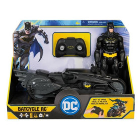 Pack Batcycle RC + Batman - Figurine 30cm - Batman Pack Batcycle RC + Batman - Figurine 30cm - Batman