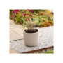 Pot de fleur - STRATA - L - Rond - Amalfi - Ø 42.5cm x 40cm H - Couleur Pierre