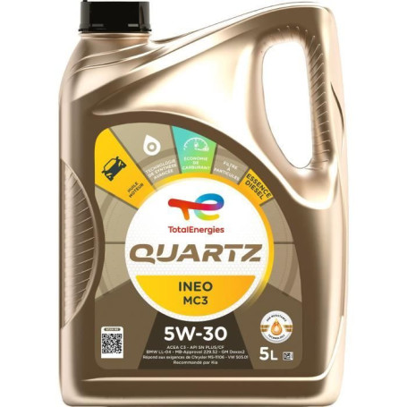 Huile moteur - TOTALENERGIES - Quartz Ineo MC3 5W-30 - 1L
