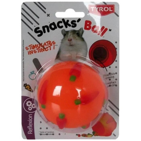 Jouet rongeur - TYROL - Balle a Friandises - Ø 7,5cm
