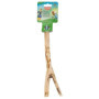 Accessoire oiseau - TYROL - Perchoir branche - Taille L 30cm - Bois naturel