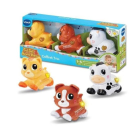 VTECH - TUT TUT ANIMO BISOUS - COFFRET TRIO (CHIEN + CHAT + VACHE) - Multicolore VTECH - TUT TUT ANIMO BISOUS - COFFRET TRIO (CHIEN + CHAT + VACHE) - Multicolore