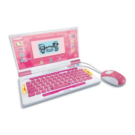 VTECH - GENIUS XL ORDI ÉDUCATIF BILINGUE ROSE - Rose VTECH - GENIUS XL ORDI ÉDUCATIF BILINGUE ROSE - Rose