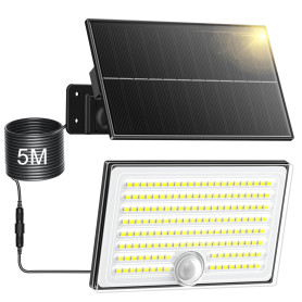 Giliwosy Lampe Solaire Extérieur avec Détecteur de Mouvement, Lumière Solaire Extérieur avec 4 Modes 8500K 1500mAh IP65 Étanche, Giliwosy Lampe Solaire Extérieur avec Détecteur de Mouvement, Lumière Solaire Extérieur avec 4 Modes 8500K 1500mAh IP65 Étanche,